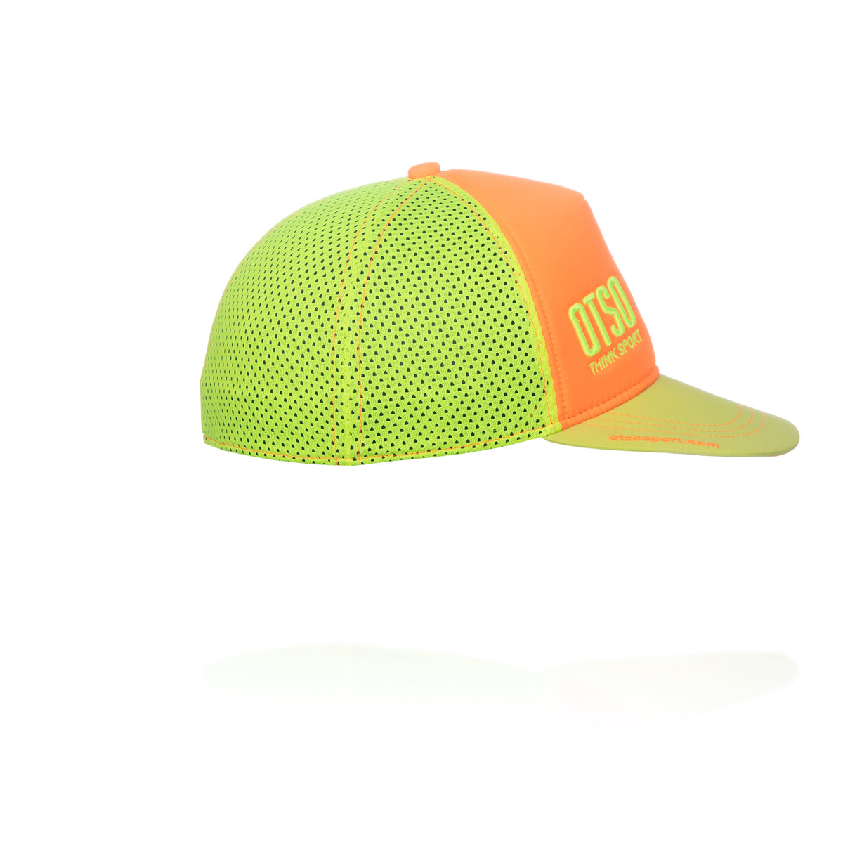 OTSO Snapback-Cap - Fluo Orange & Fluo Yellow – Produktansicht 20
