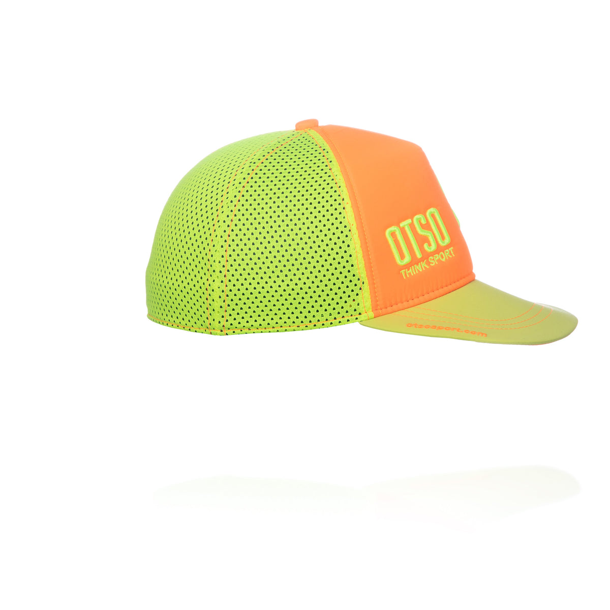 OTSO Snapback-Cap - Fluo Orange & Fluo Yellow – Produktansicht 21