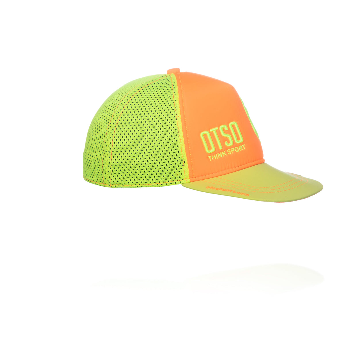 OTSO Snapback-Cap - Fluo Orange & Fluo Yellow – Produktansicht 22