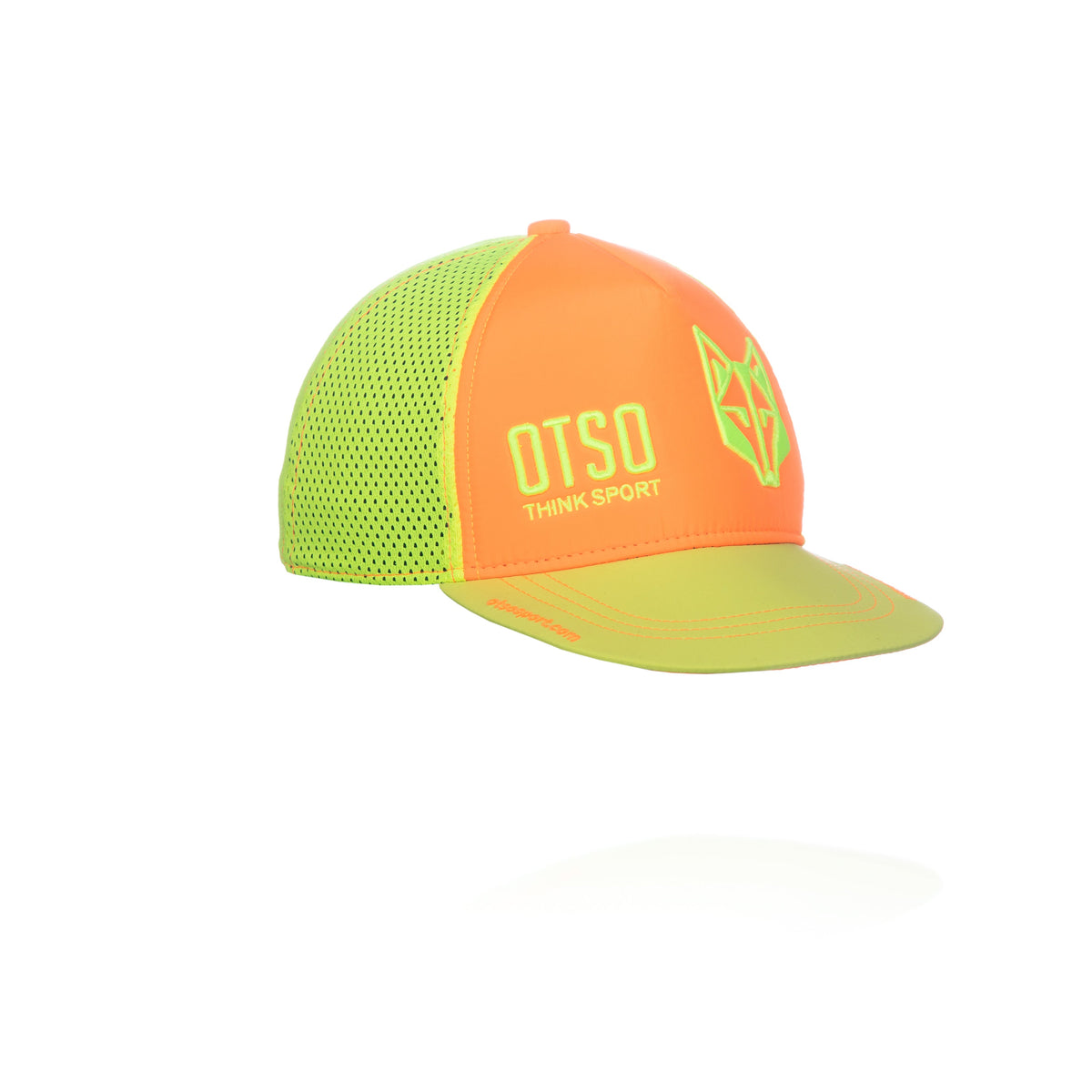 OTSO Snapback-Cap - Fluo Orange & Fluo Yellow – Produktansicht 24