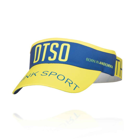 OTSO Sportvisier - Electric Blue & Fluo Yellow – Produktansicht
