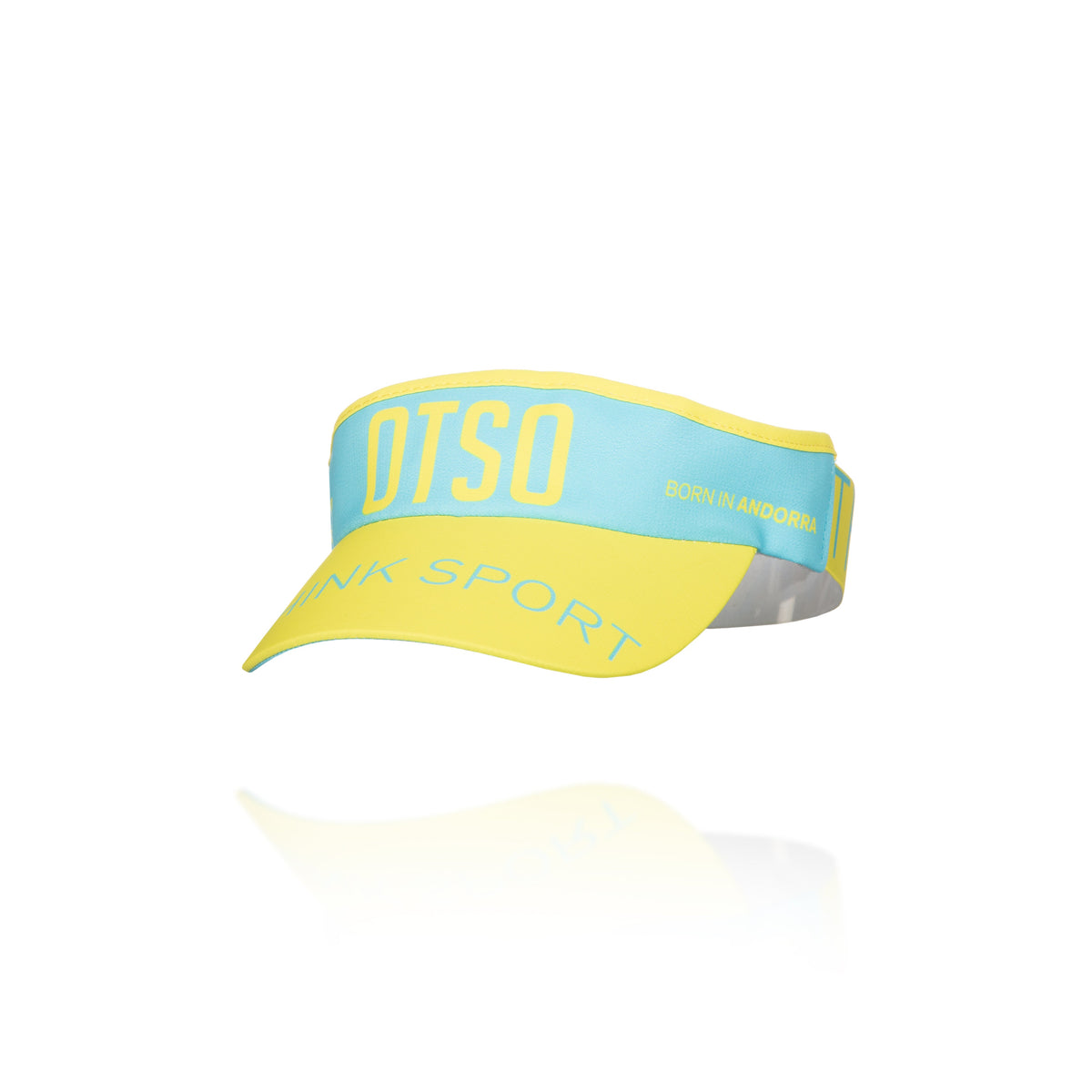 OTSO Sportvisier - Light Blue & Fluo Yellow – Produktansicht 4