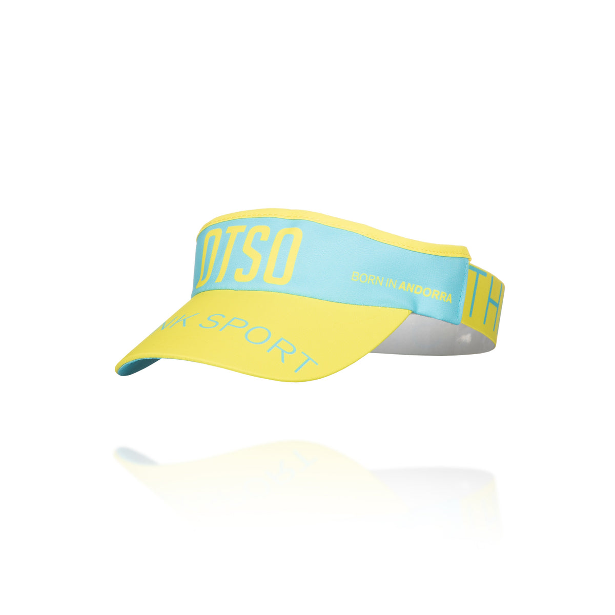OTSO Sportvisier - Light Blue & Fluo Yellow – Produktansicht 5