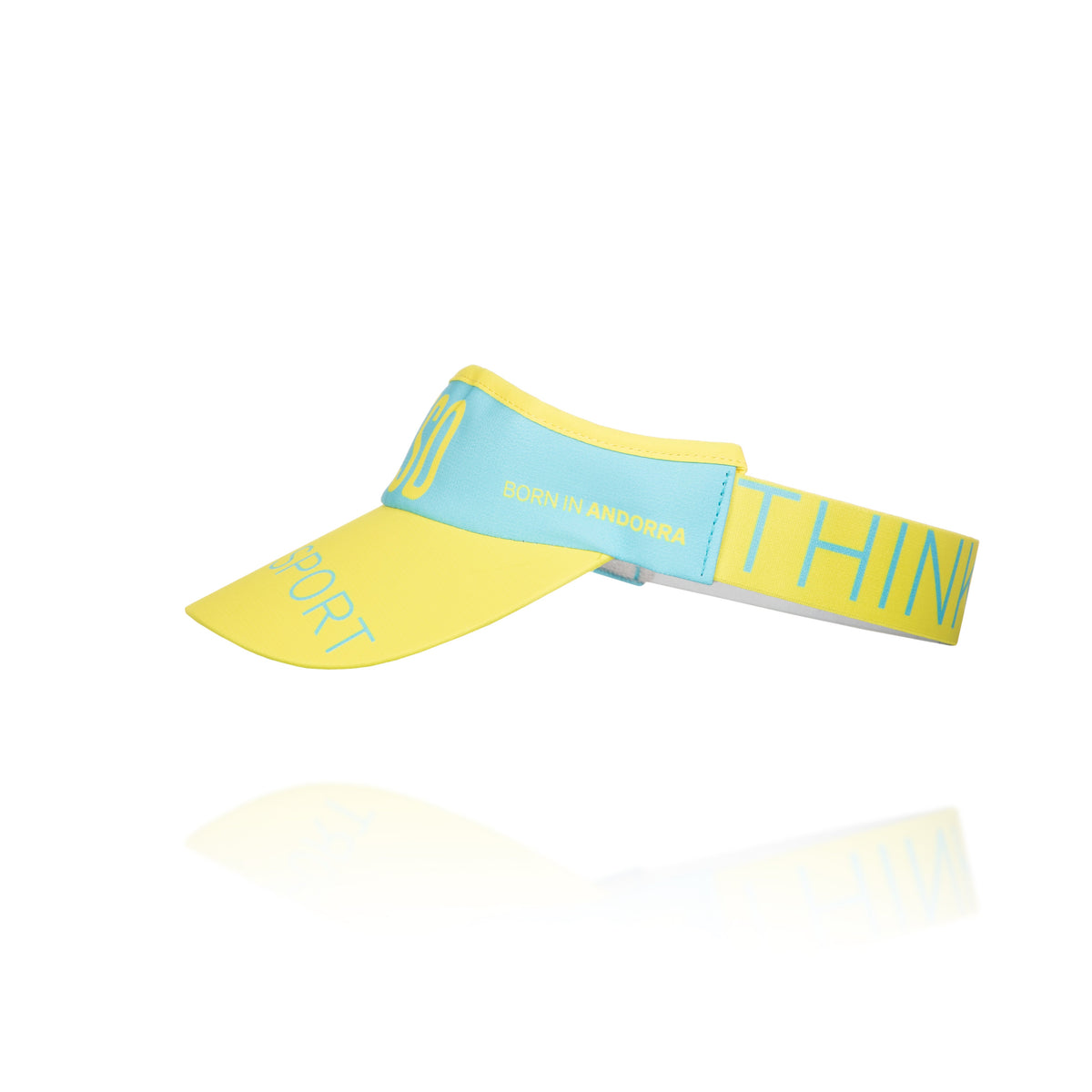 OTSO Sportvisier - Light Blue & Fluo Yellow – Produktansicht 8