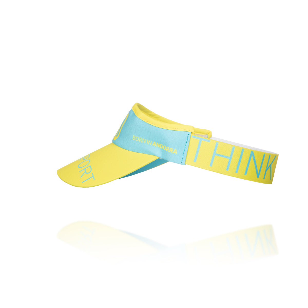 OTSO Sportvisier - Light Blue & Fluo Yellow – Produktansicht 9