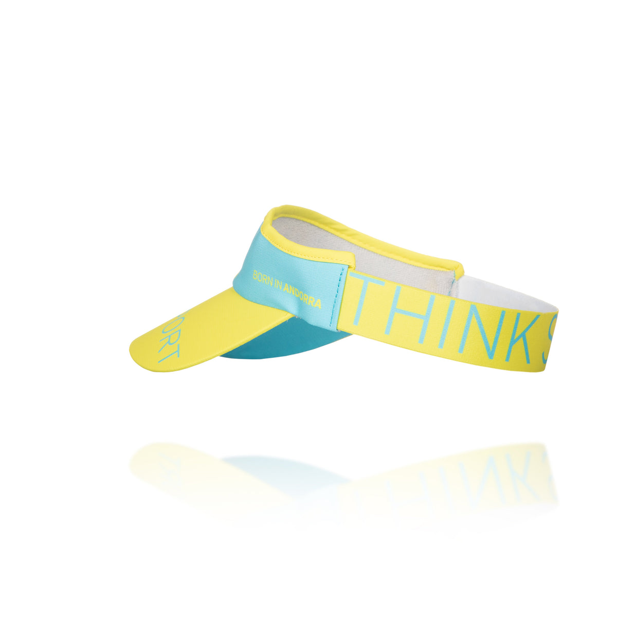 OTSO Sportvisier - Light Blue & Fluo Yellow – Produktansicht 10