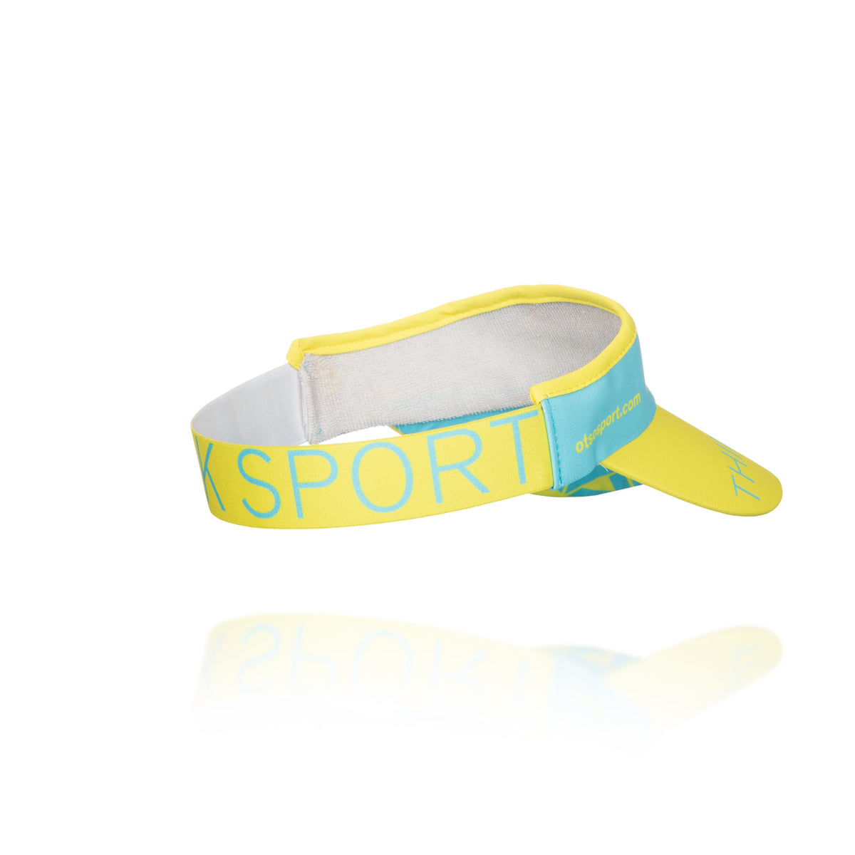 OTSO Sportvisier - Light Blue & Fluo Yellow – Produktansicht 18