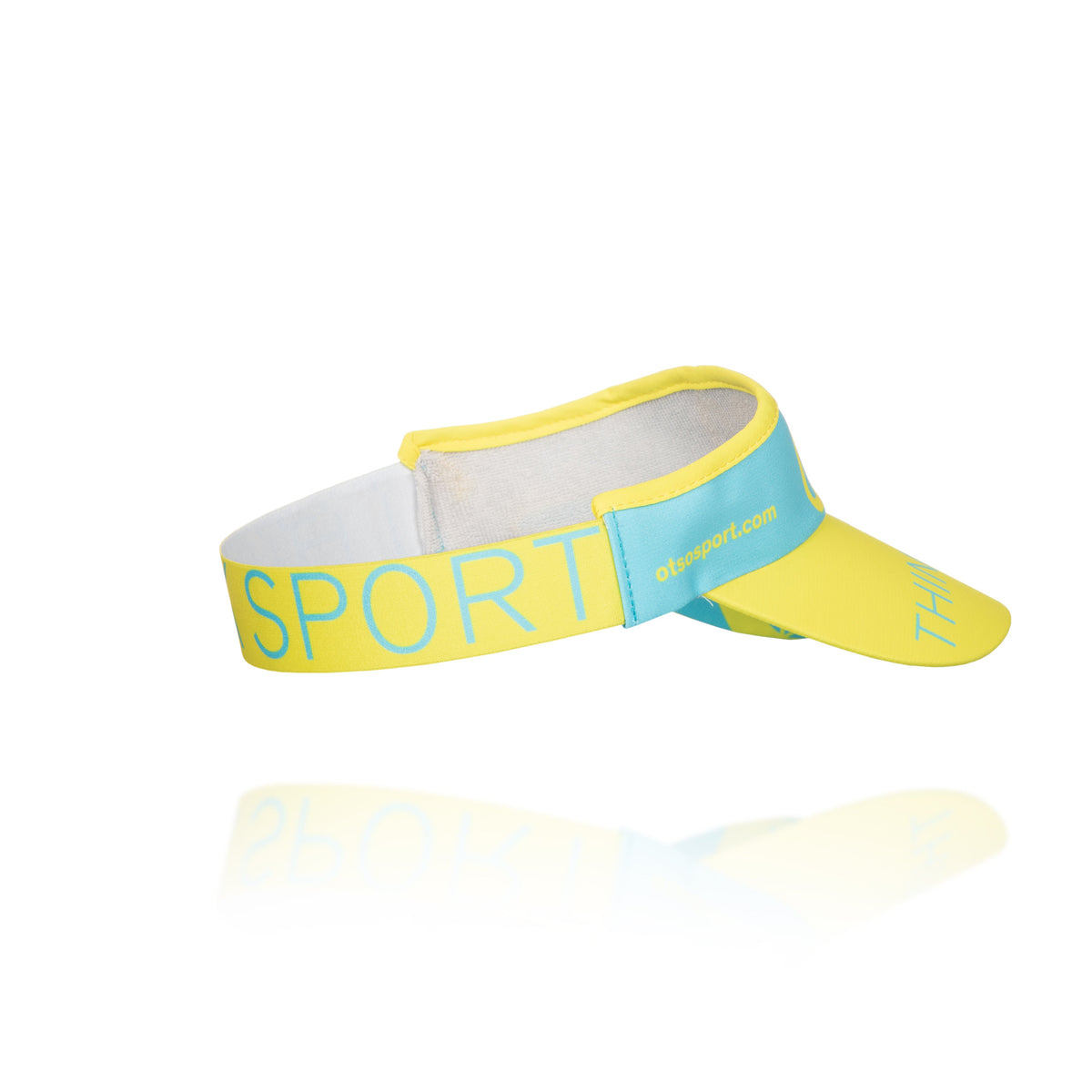 OTSO Sportvisier - Light Blue & Fluo Yellow – Produktansicht 19