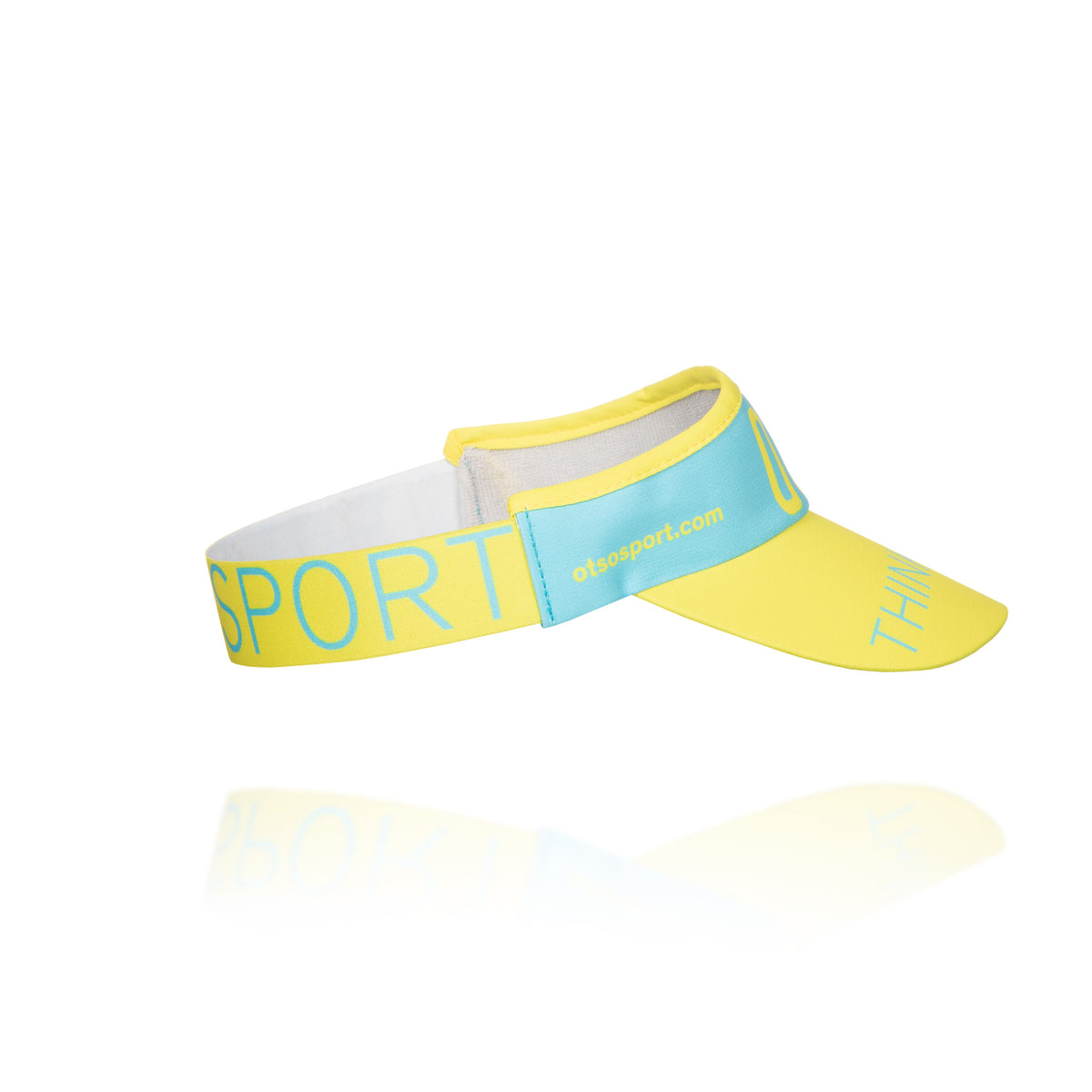 OTSO Sportvisier - Light Blue & Fluo Yellow – Produktansicht 20