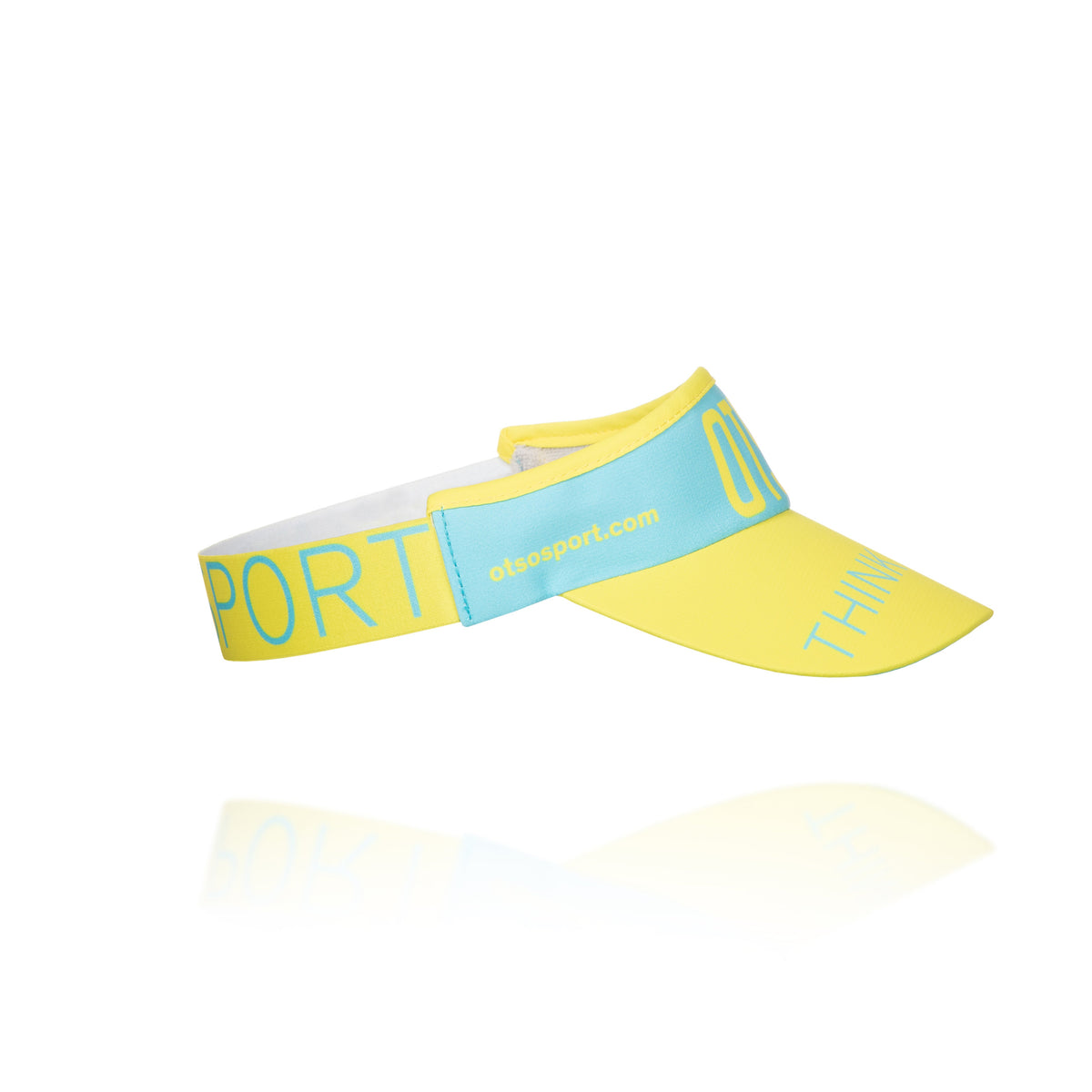 OTSO Sportvisier - Light Blue & Fluo Yellow – Produktansicht 21