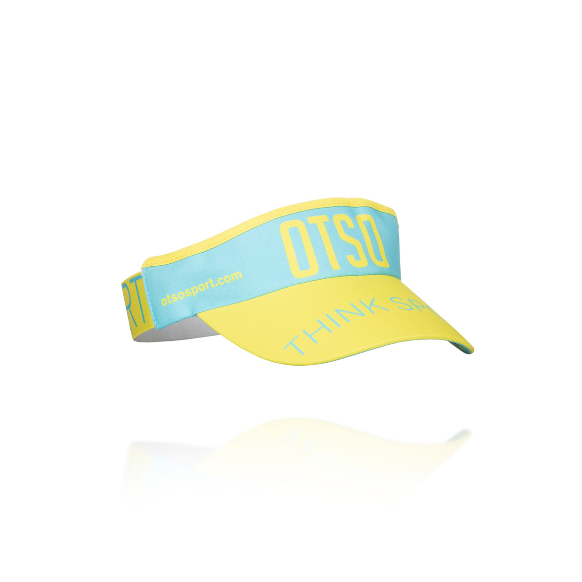 OTSO Sportvisier - Light Blue & Fluo Yellow – Produktansicht 24