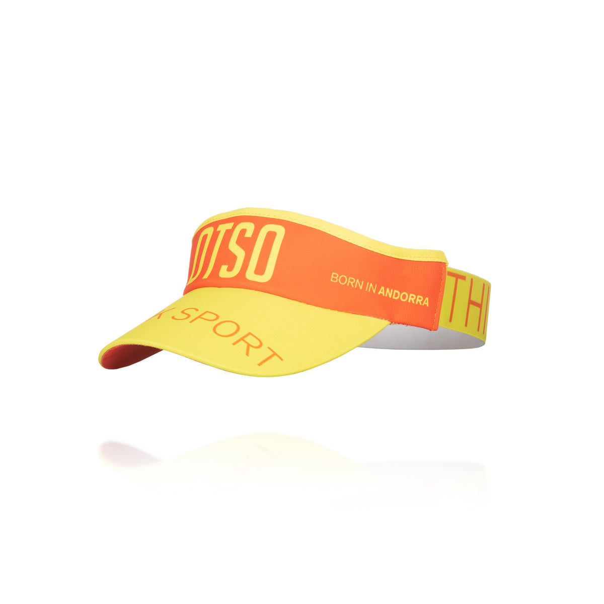 OTSO Sportvisier - Fluo Orange & Fluo Yellow – Produktansicht 5