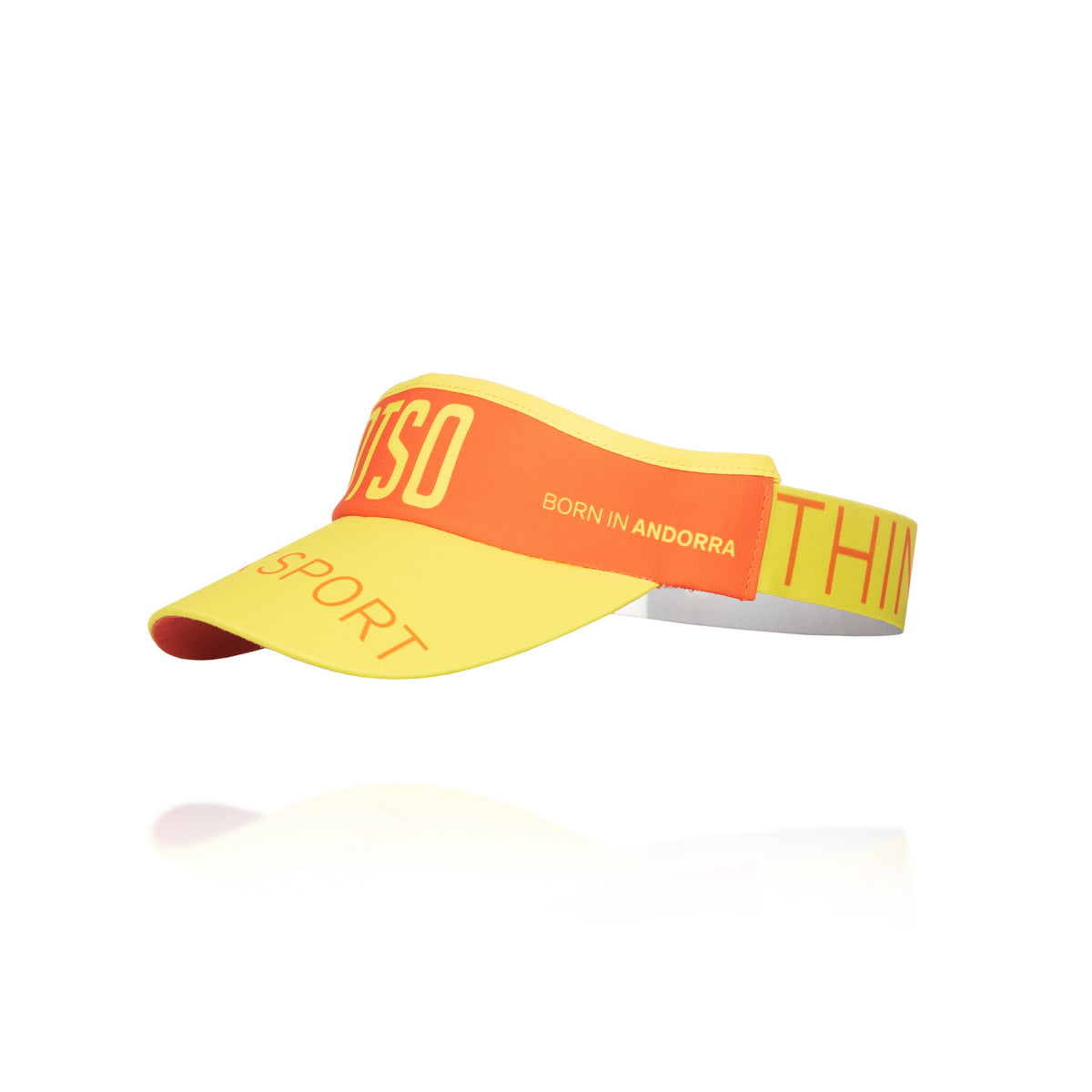 OTSO Sportvisier - Fluo Orange & Fluo Yellow – Produktansicht 6