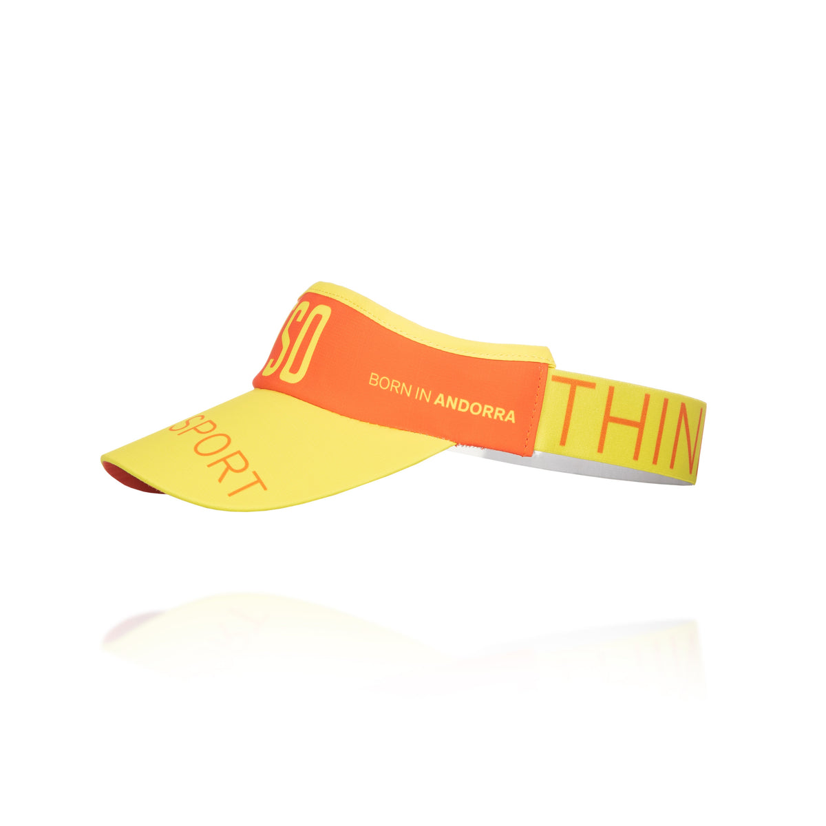 OTSO Sportvisier - Fluo Orange & Fluo Yellow – Produktansicht 7