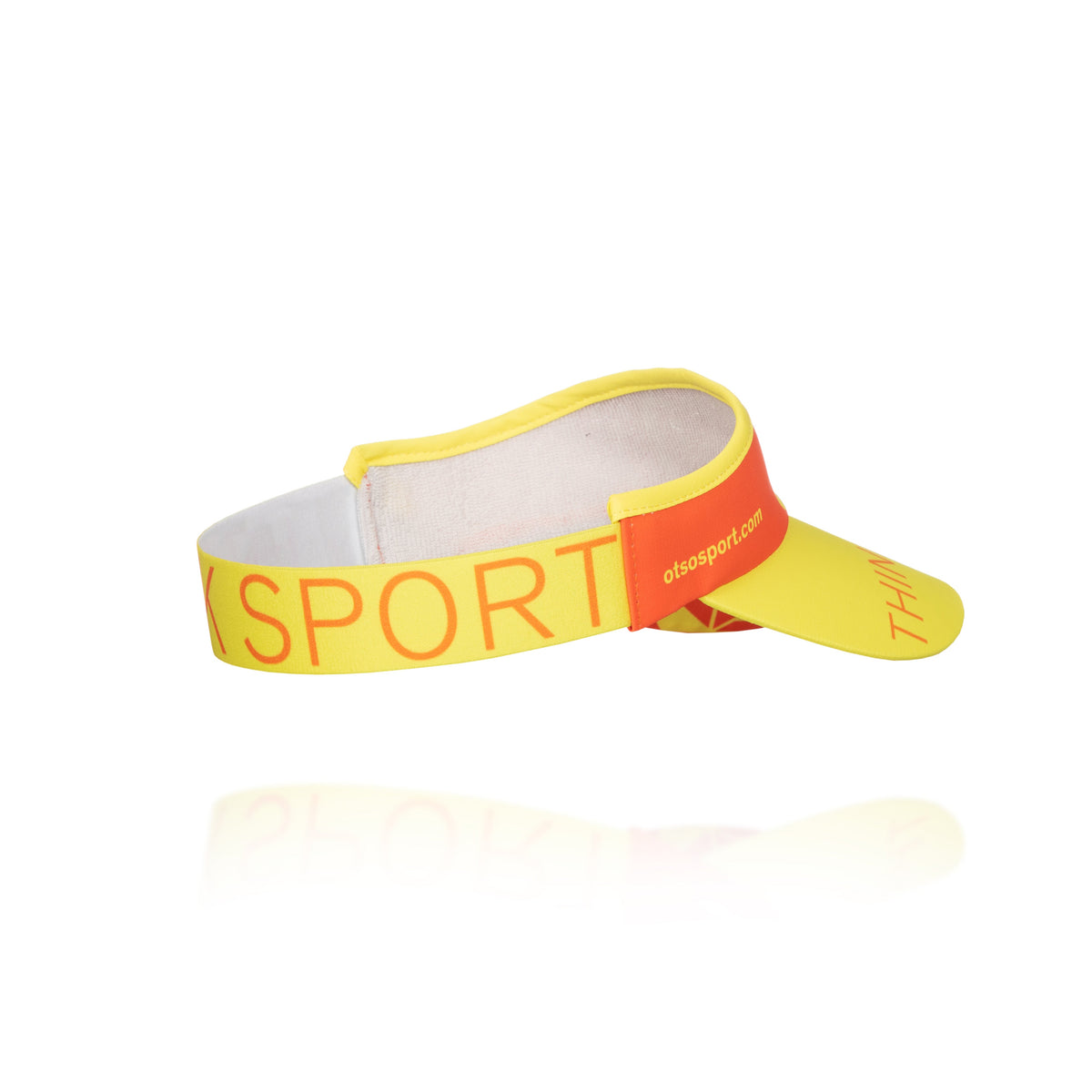 OTSO Sportvisier - Fluo Orange & Fluo Yellow – Produktansicht 18