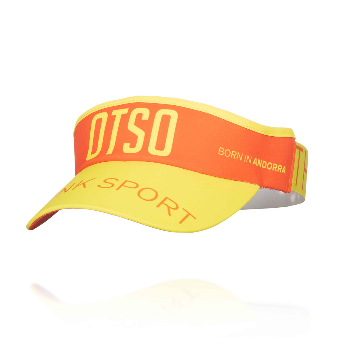 OTSO Sportvisier - Fluo Orange & Fluo Yellow – Produktansicht