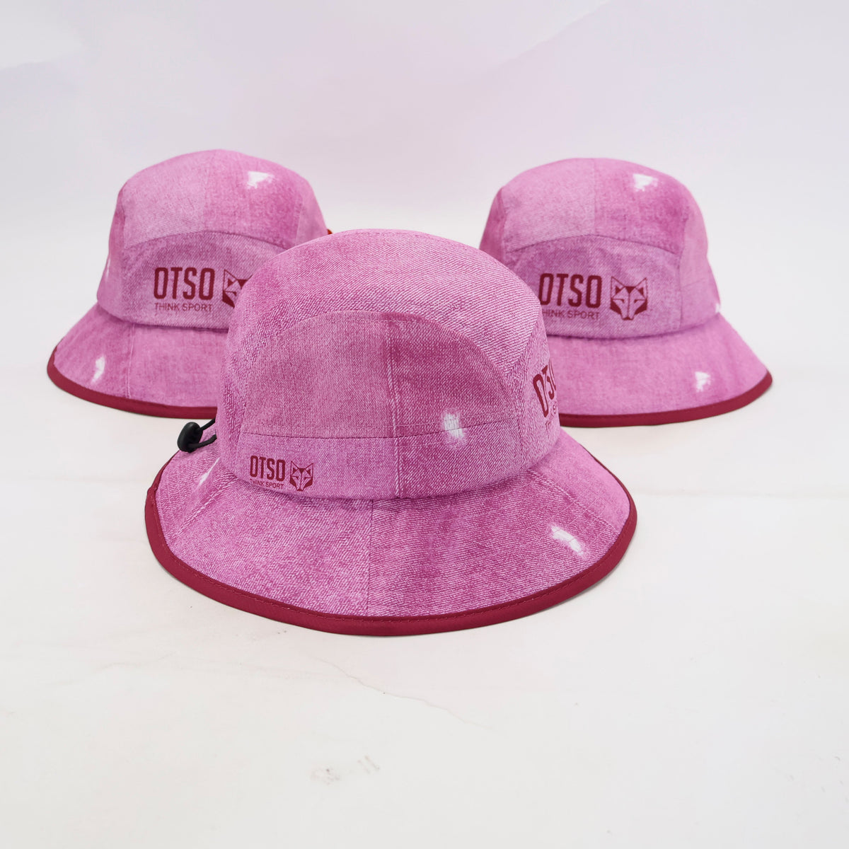 OTSO Bucket-Hat - Pink Jeans – Produktansicht