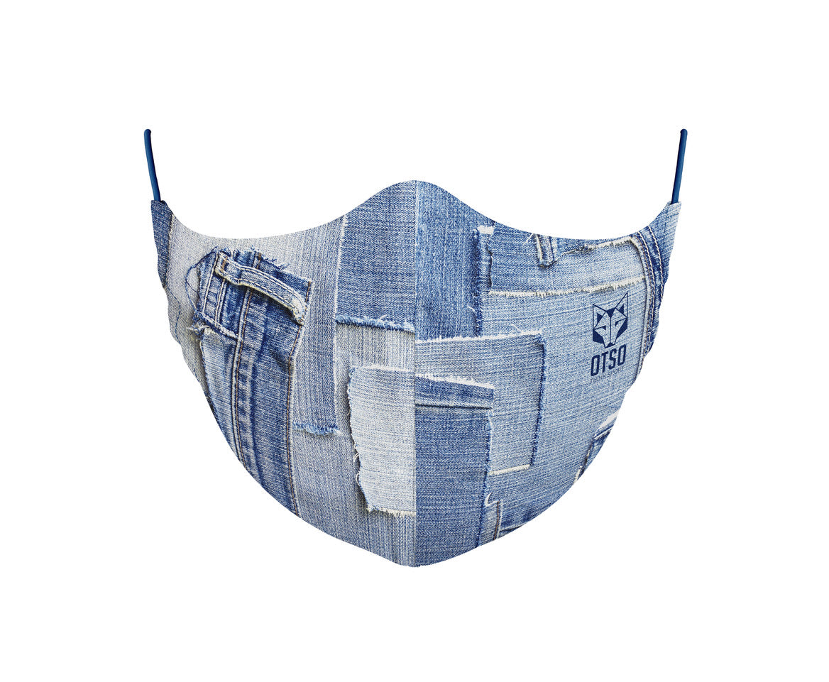 OTSO Gesichtsmaske Jeans Blue – Produktansicht