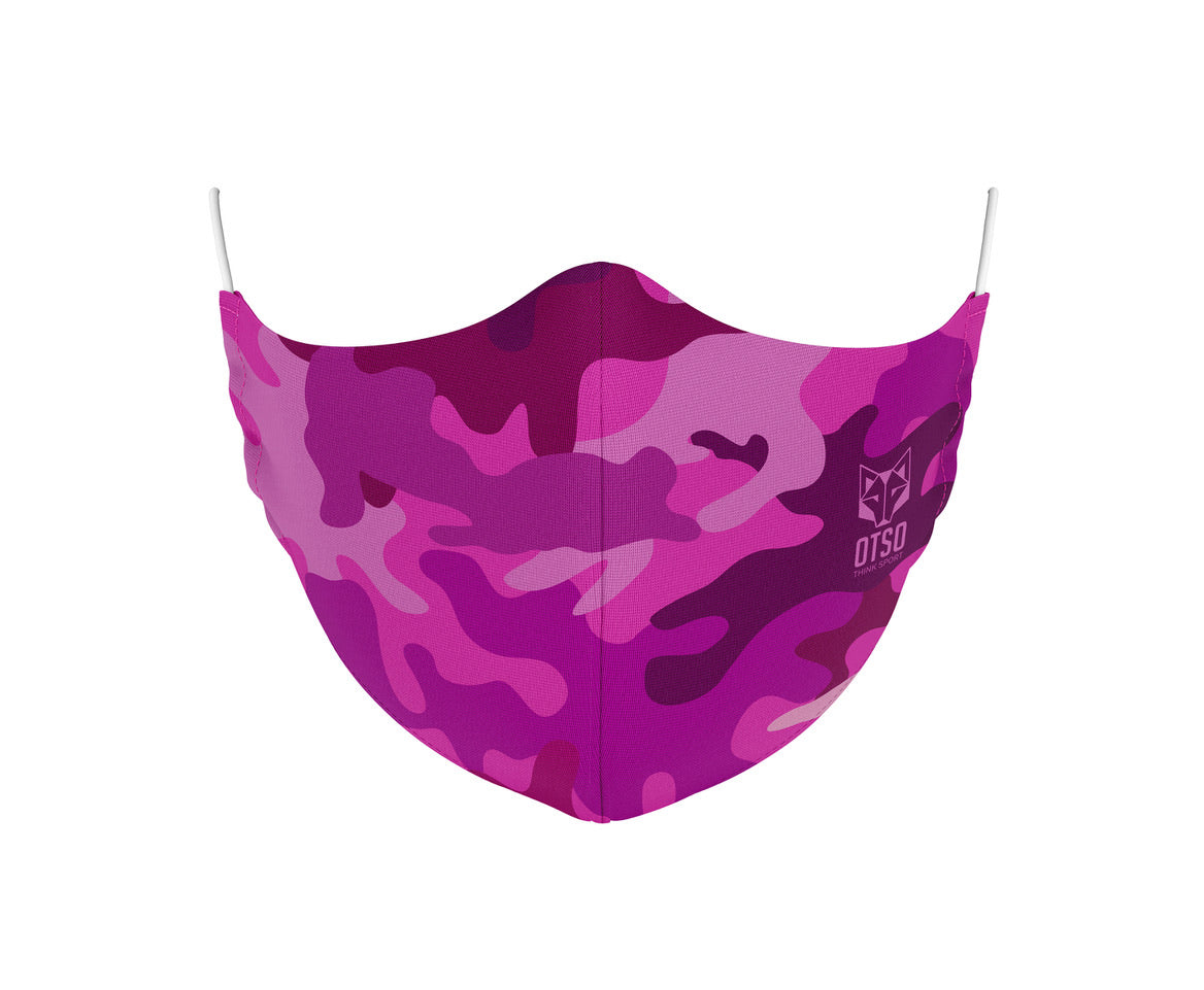 OTSO Gesichtsmaske Camo Pink – Produktansicht