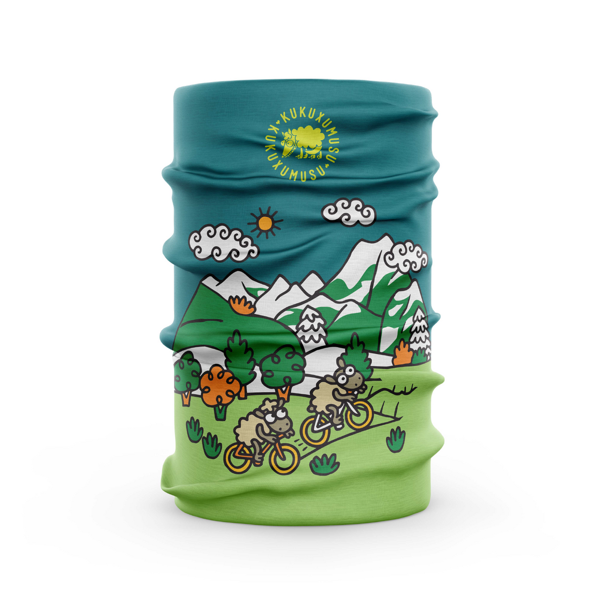 OTSO Multifunktionstuch - Kukuxumusu Bike – Produktansicht