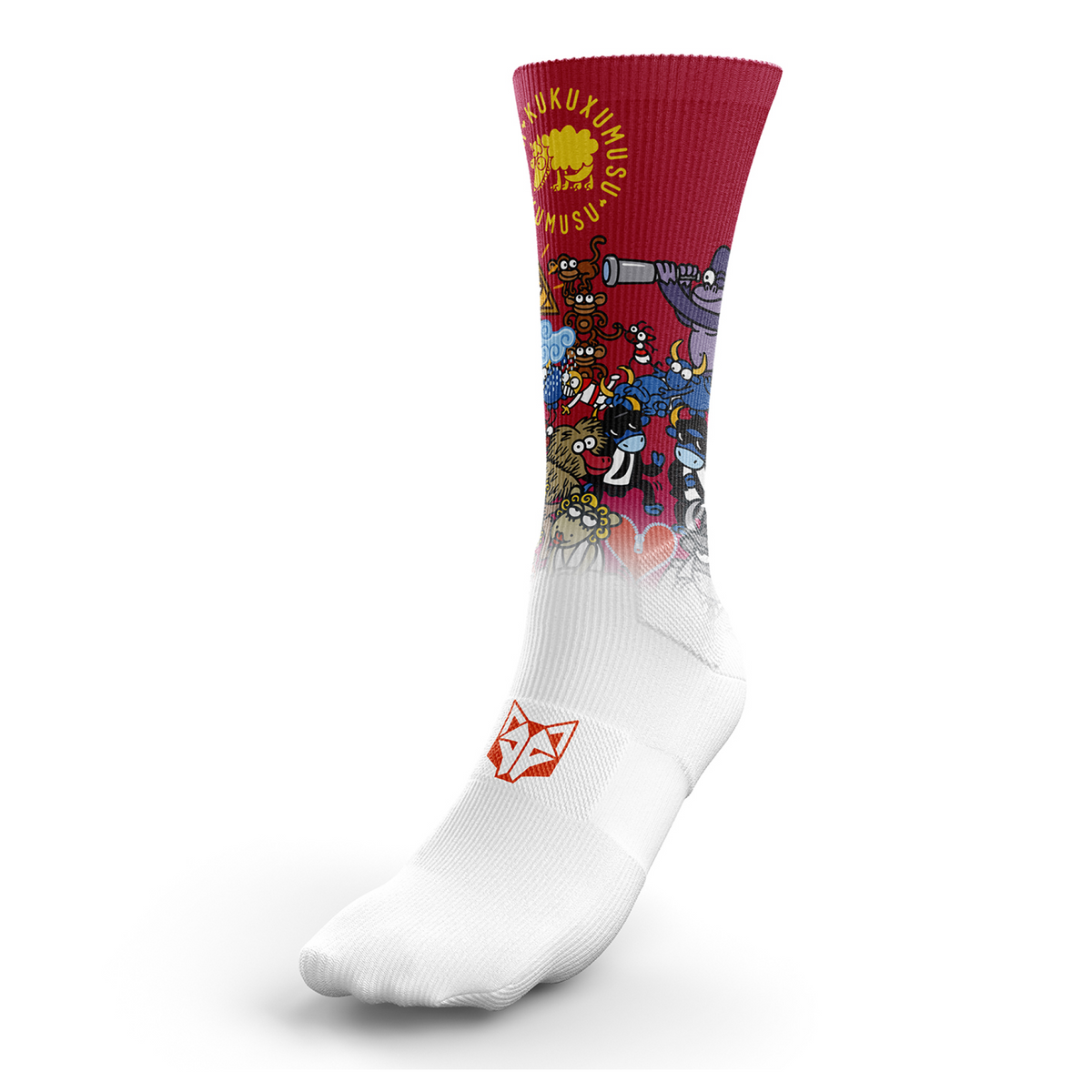 OTSO Sublimierte Sportsocken - Kukuxumusu Mix Kuku – Produktansicht
