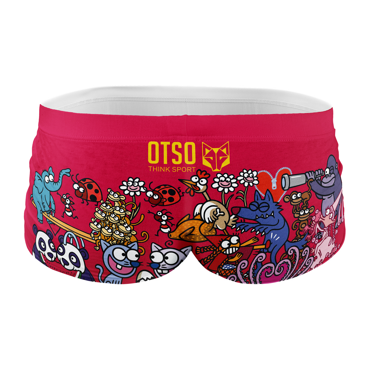 OTSO Herren Badehose Trunk - Kukuxumusu Mix Kuku – Produktansicht 2