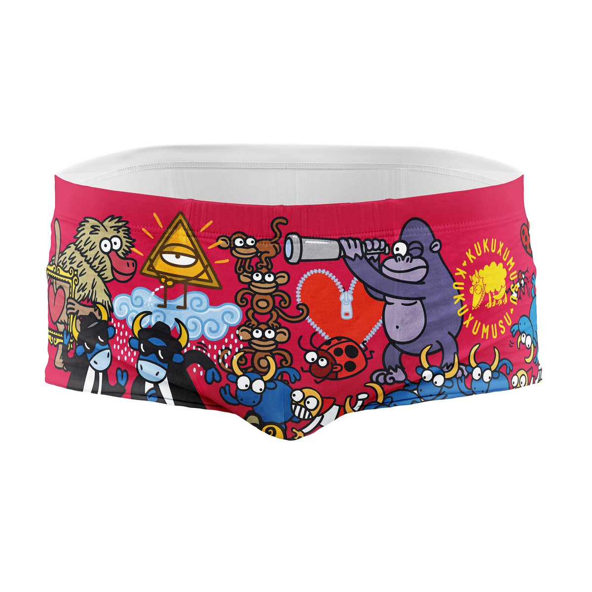 OTSO Herren Badehose Trunk - Kukuxumusu Mix Kuku – Produktansicht