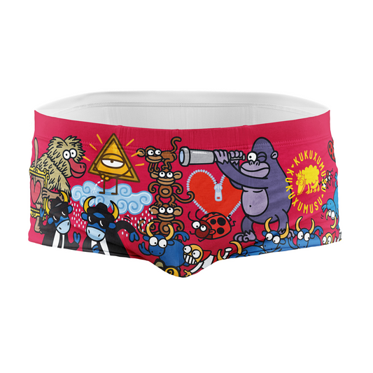 OTSO Herren Badehose Trunk - Kukuxumusu Mix Kuku – Produktansicht