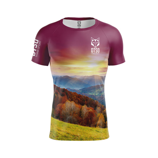 OTSO Herren Kurzarm-Funktionsshirt - Autumn – Produktansicht