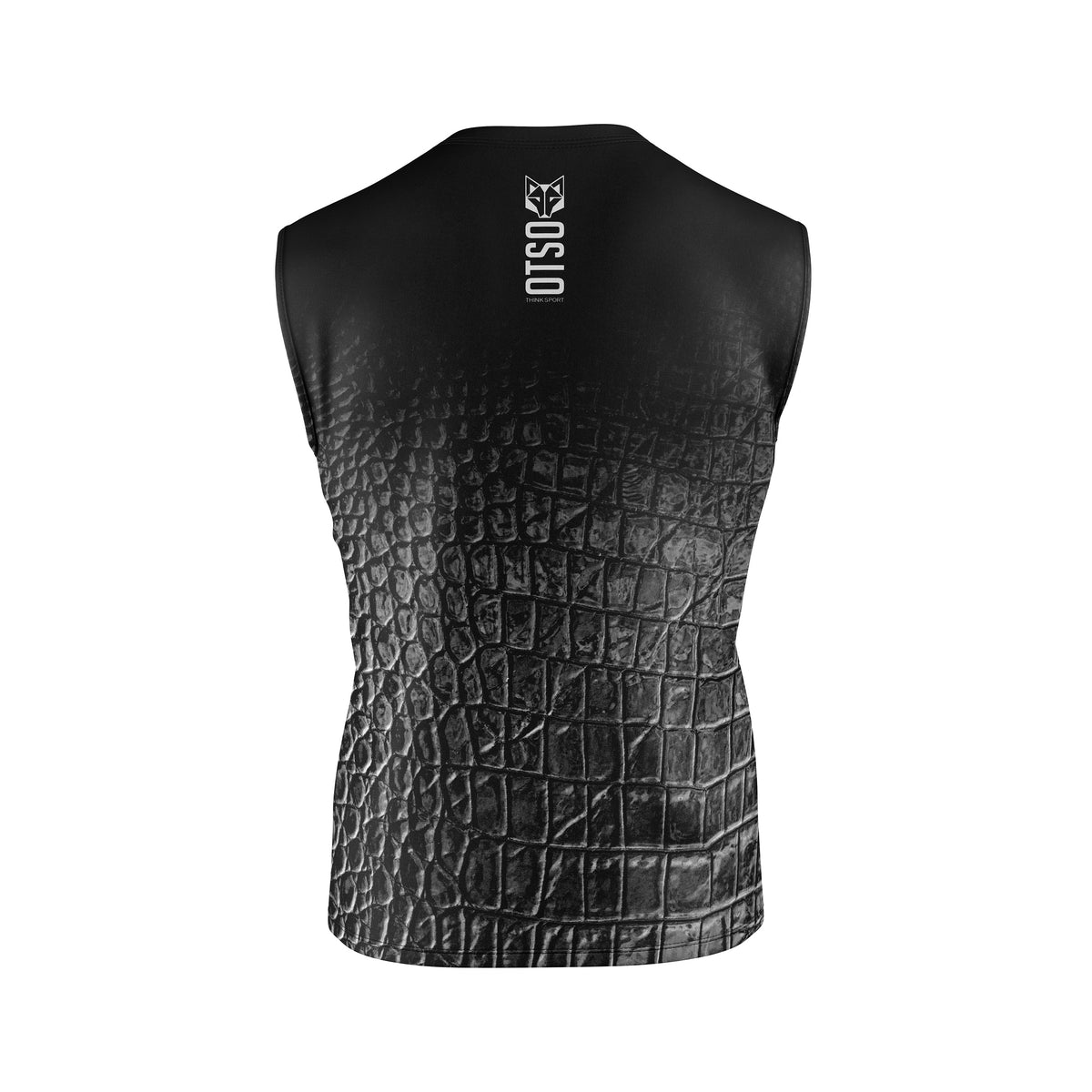 OTSO Herren Lauf-Tanktop - Black Snake – Produktansicht 2