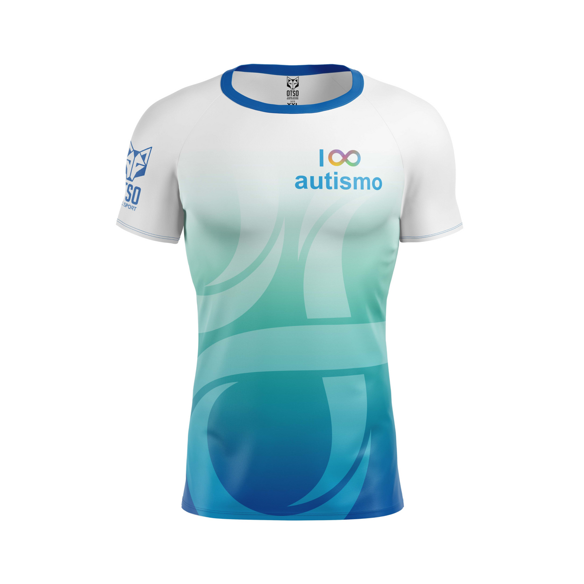 OTSO Herren Kurzarm-Funktionsshirt - Internationaler Autismus-Tag 2025 – Produktansicht