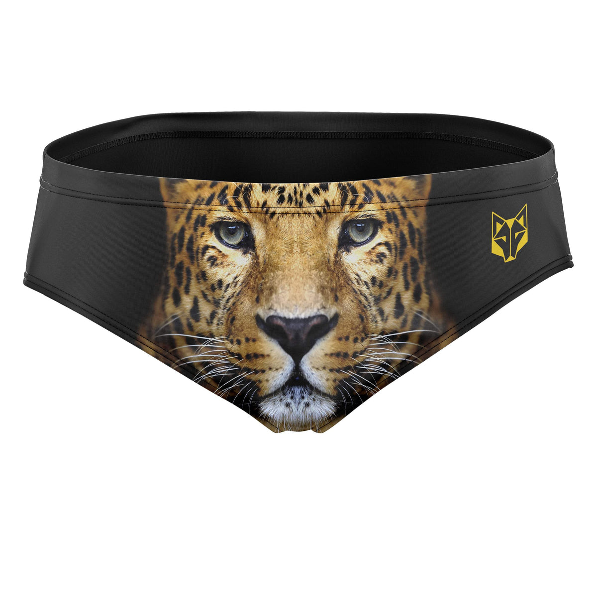 OTSO Herren Badehose Slip - Leopard – Produktansicht