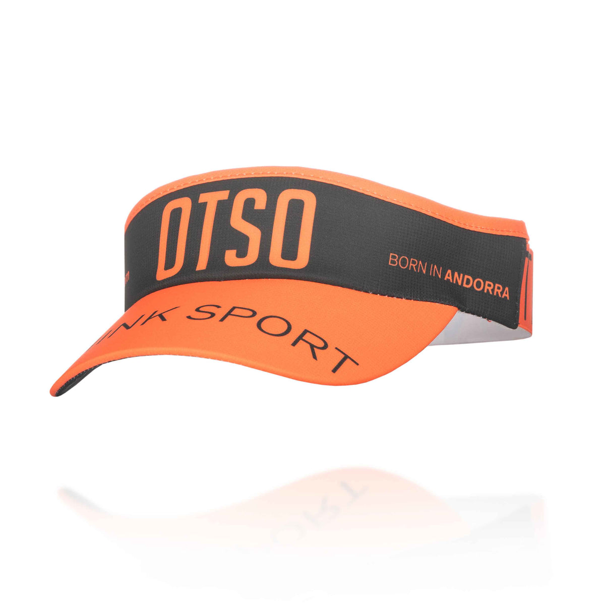 OTSO Sportvisier - Black & Fluo Orange – Produktansicht