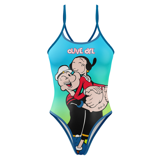 OTSO Damen Badeanzug - Popeye & Olive – Produktansicht