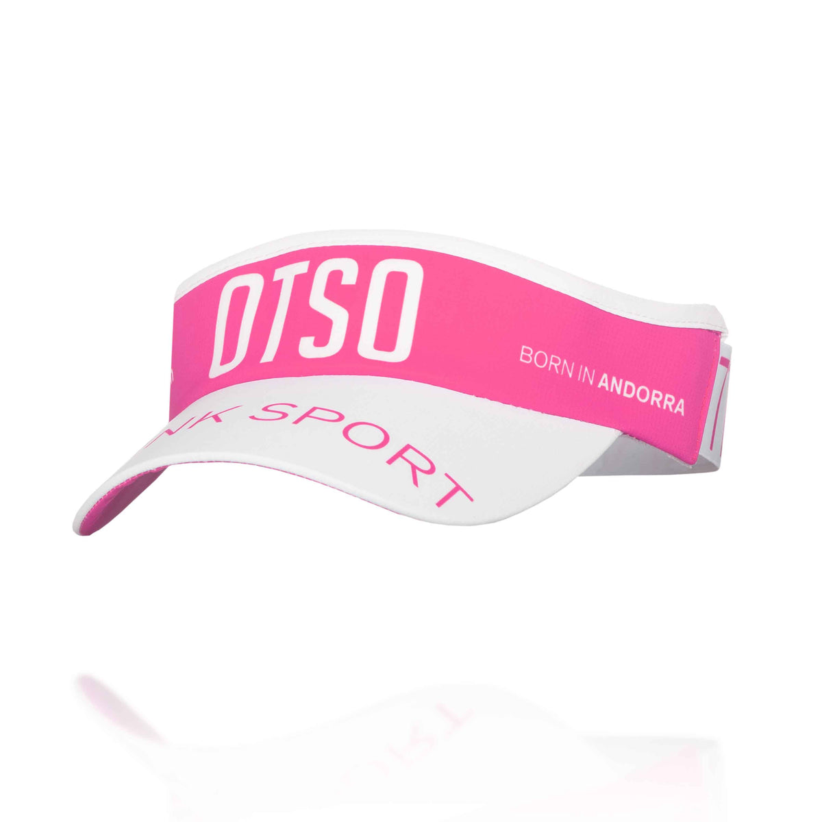 OTSO Sportvisier - Fluo Pink & White – Produktansicht