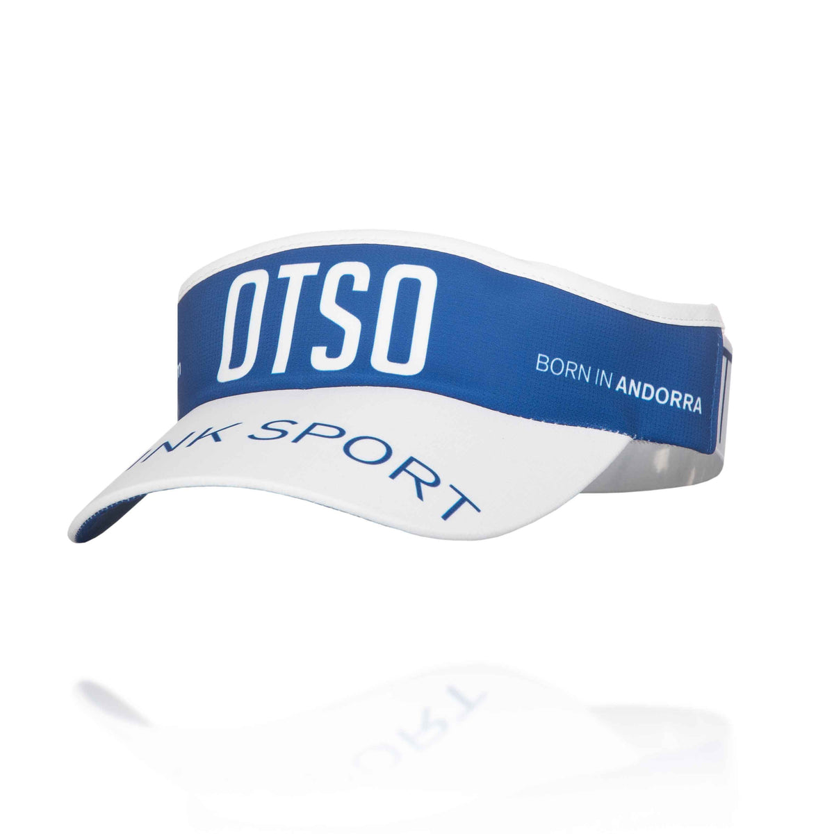 OTSO Sportvisier - Electric Blue & White – Produktansicht
