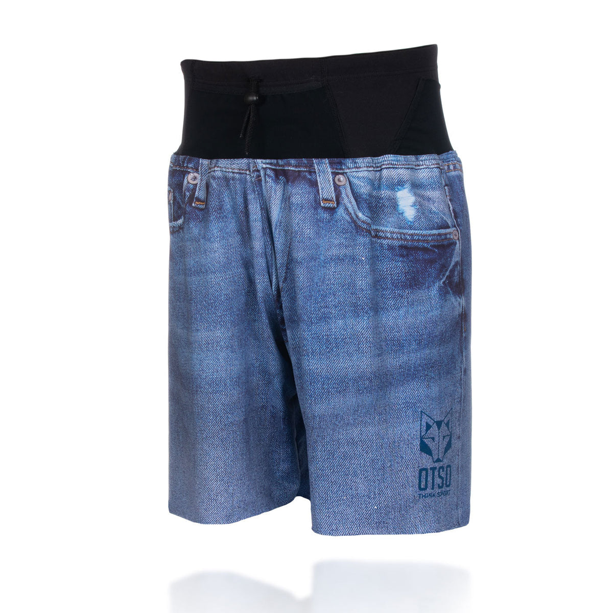 OTSO Herren Laufshorts - Blue Jeans – Produktansicht 3