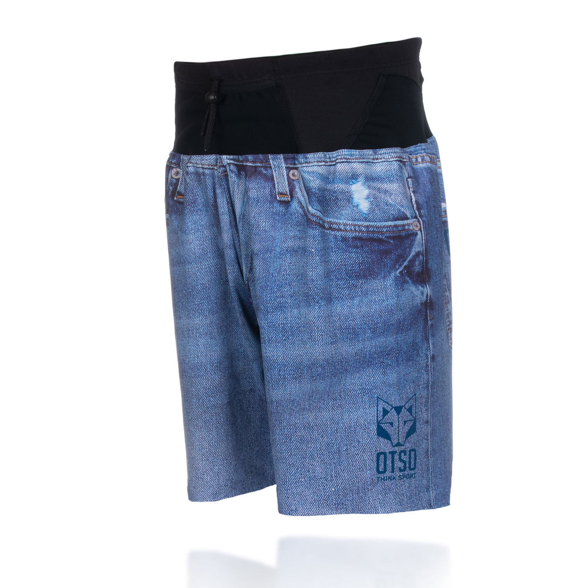 OTSO Herren Laufshorts - Blue Jeans – Produktansicht 4