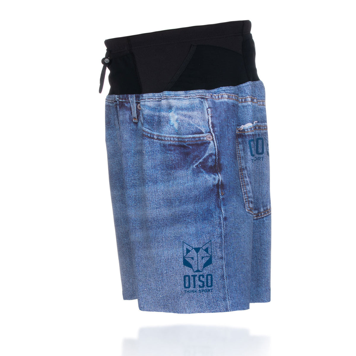 OTSO Herren Laufshorts - Blue Jeans – Produktansicht 6