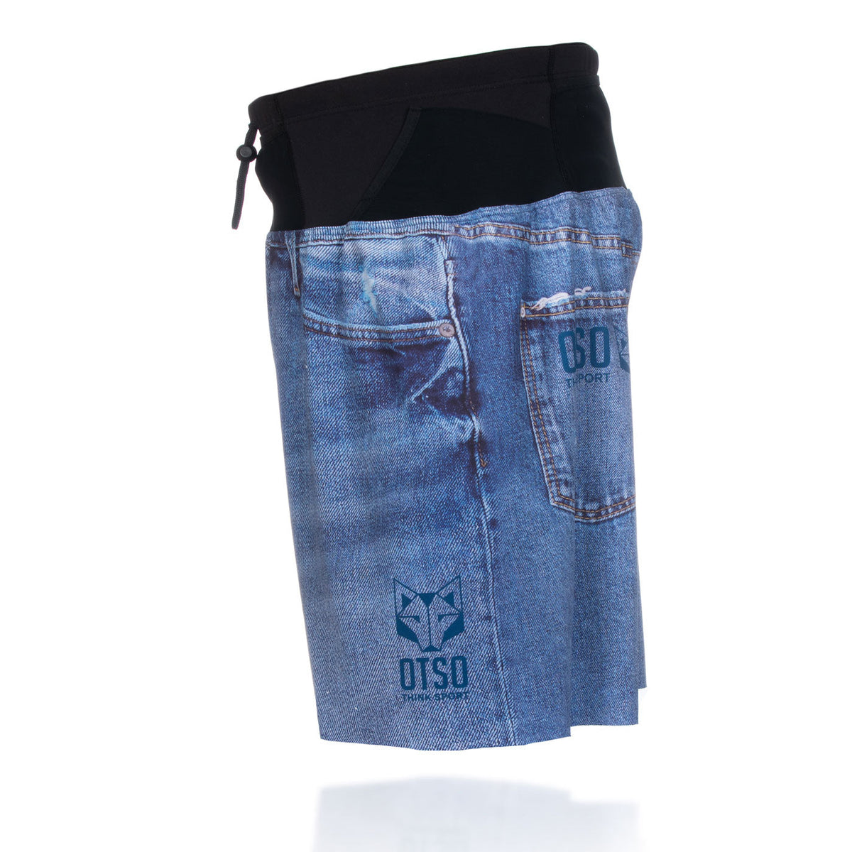 OTSO Herren Laufshorts - Blue Jeans – Produktansicht 7