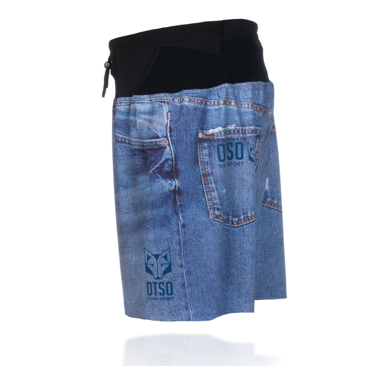 OTSO Herren Laufshorts - Blue Jeans – Produktansicht 8