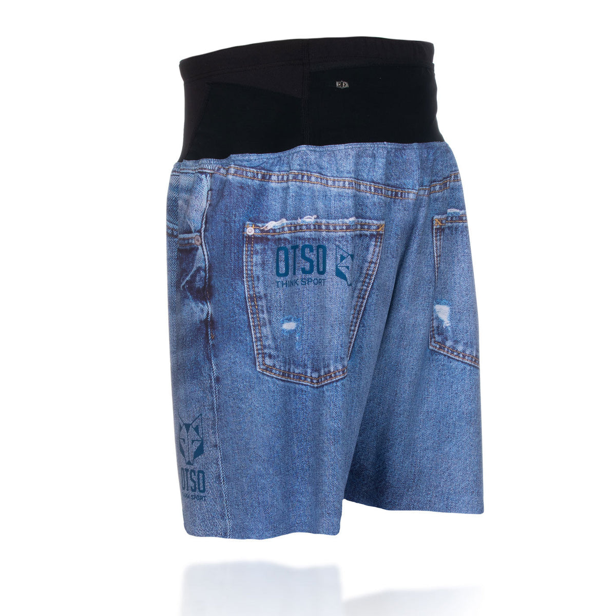 OTSO Herren Laufshorts - Blue Jeans – Produktansicht 10