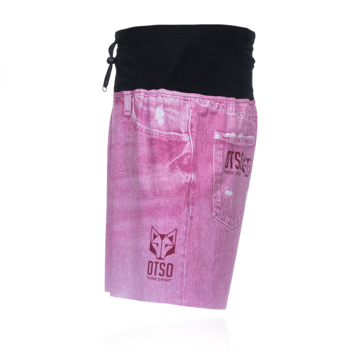 OTSO Herren Laufshorts - Denim Pink – Produktansicht 6