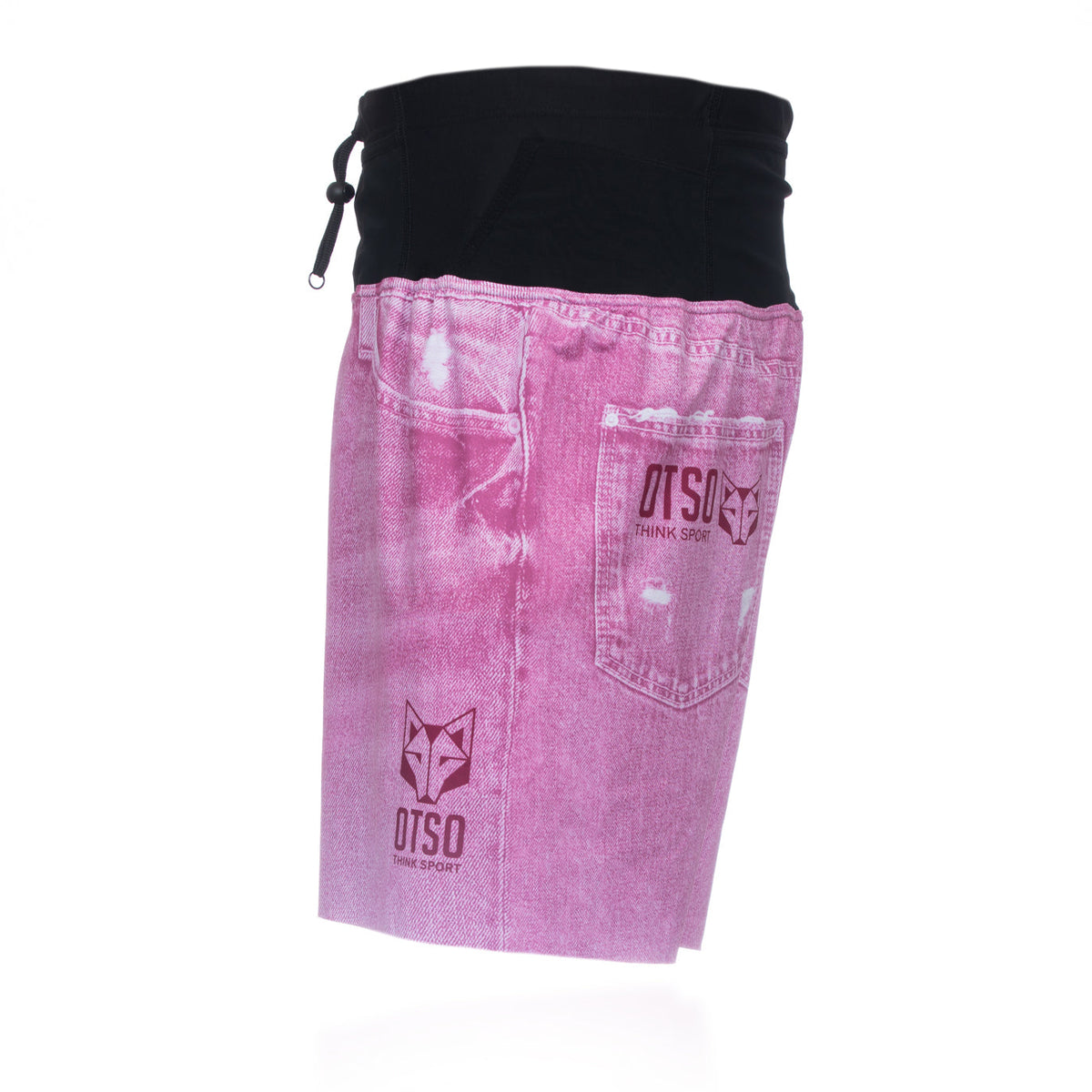 OTSO Herren Laufshorts - Denim Pink – Produktansicht 7