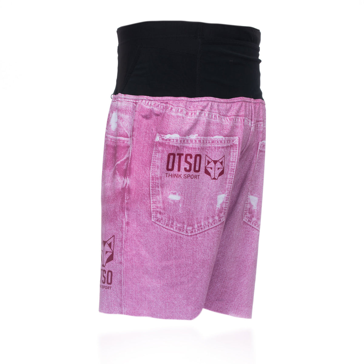 OTSO Herren Laufshorts - Denim Pink – Produktansicht 9
