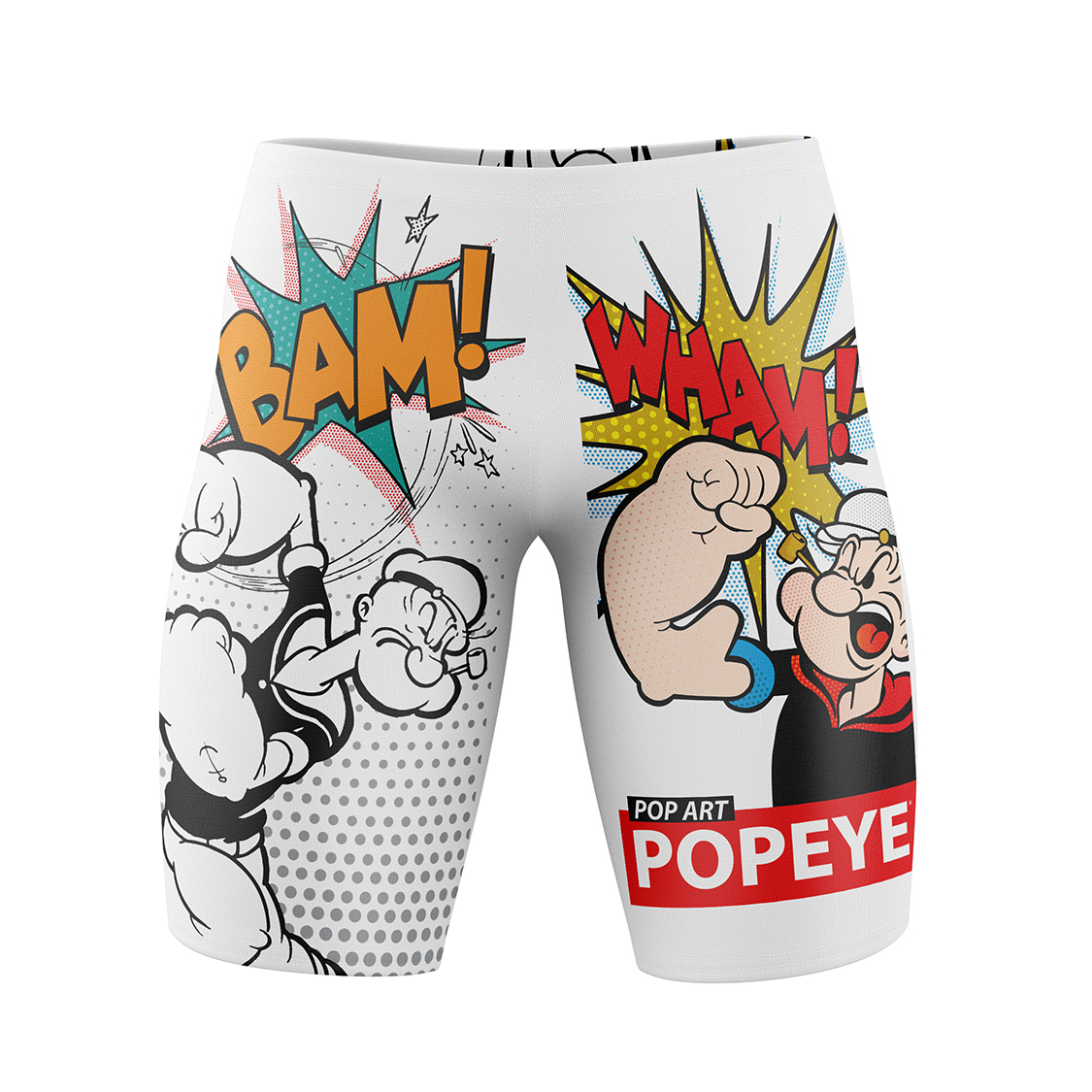 OTSO Jammer-Badehose - Popeye Pop Art – Produktansicht