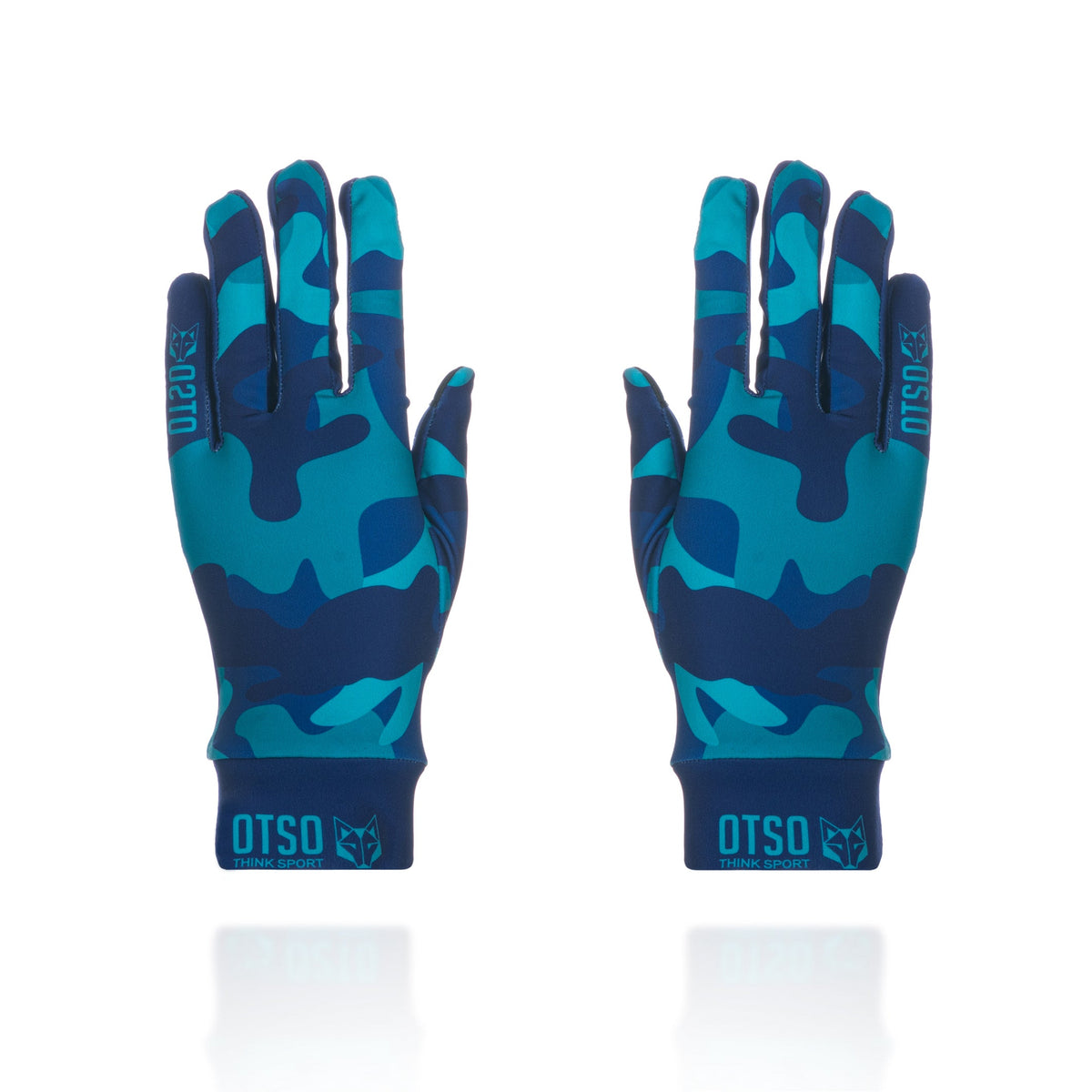 OTSO Sporthandschuhe - Camo Blue – Produktansicht