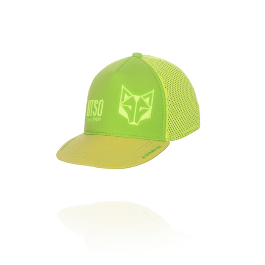 OTSO Snapback-Cap - Fluo Green & Fluo Yellow – Produktansicht