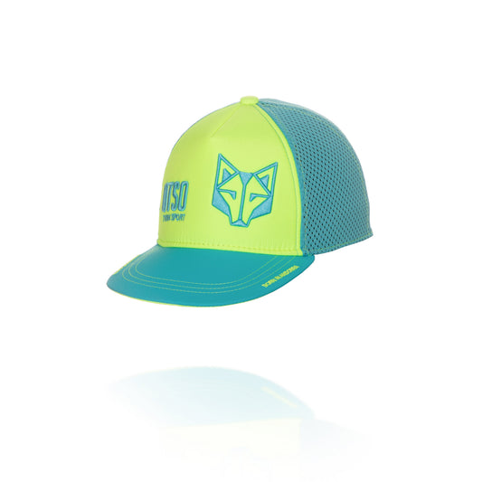 OTSO Snapback-Cap - Yellow & Light Blue – Produktansicht