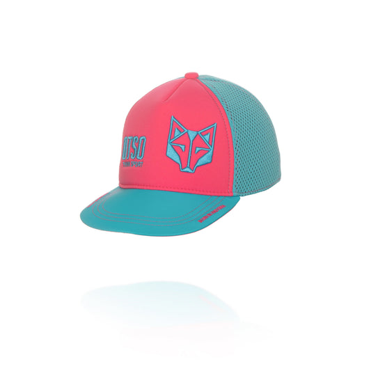 OTSO Snapback-Cap - Fluo Pink & Light Blue – Produktansicht